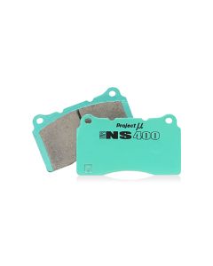 Project Mu 93-98 Toyota Supra Turbo 4 Piston Caliper Front TYPE NS400 Rear Brake Pads- PS4R101