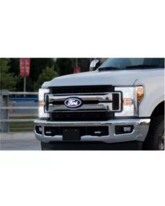Putco 17-19 Ford SuperDuty Front Luminix Ford LED Emblem - w/ Camera CutOut - 92801