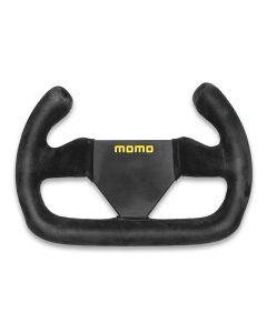 Momo MOD12/C Steering Wheel 250 mm -  Black Suede/Black Spokes - R1922C/25S