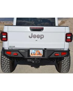 Rock Slide 20-22 Jeep JT Gladiator Rigid Rear Bumper / No Tire Carrier - RB-F-101-JT