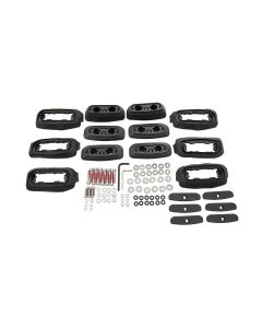 Rhino-Rack 10-21 Toyota Land Cruiser Prado RCP Base Kit - 6 pcs - RCP23-BK