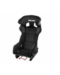 Recaro Pro Racer Seat Black Velour|Black Velour|White Logo- 071.28.UU11-01