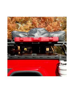 Rock Slide Engineering 20-23 Jeep Gladiator Overland Rack - Flip Up Sides - RK-102-JT1