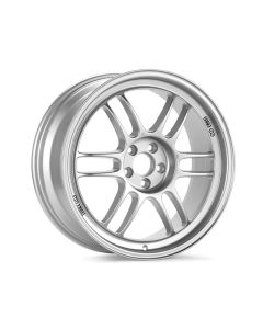 Enkei RPF1 18x7.5 5x114.3 48mm Offset 73mm Bore Silver Wheel 07-11 MS3/06-10 Civic Si - 3798756548SP