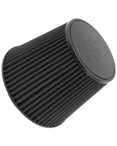 K&N Universal Rubber Filter-Round Tapered 6in Flange ID x 9in Base OD x 6.625in Top OD x 7.5in H - RU-5177HBK
