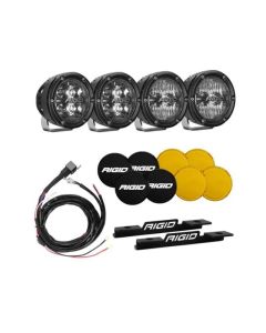 Rigid Industries 2021 Ford Bronco A-Pillar Light Kit (Incl. 360-spot and 360-Drive) - 46722