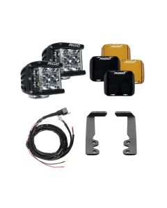 Rigid Industries 2022+ Toyota Tundra A-Pillar Lighting Kit (Fits 360-Series, D-SS Series) - 46808