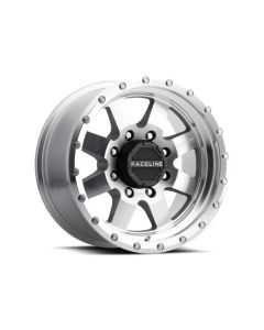 Raceline 935MC Defender 17x9in / 6x139.7 BP / 0mm Offset / 107.95mm Bore - Machined Wheel - 935MC-79060-00