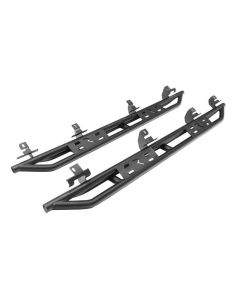 Rampage 20-22 Jeep Gladiator SRS Sidebar Rock Crawler Steps - Black - 88736