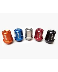 Rays L32 Dura-Nut Straight Type Lug & Lock Set - 12x1.25 Blue