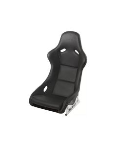 Recaro Pole Position N.G. Racing Seat FRP Leather Black- RECA-070.98.LL11-01