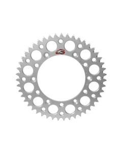 Renthal 91-09 Kawasaki KX 250/F/04-06 Suzuki RM-Z 250 Rear Grooved Sprocket - Silver 520-48P Teeth - 112U-520-48GESI