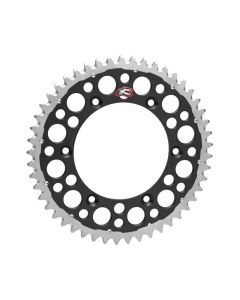Renthal 96-17 Honda CRF 230F/ CR250R/ CRF450R Rear Twinring - Black 520-50P Teeth - 1540-520-50GPBK