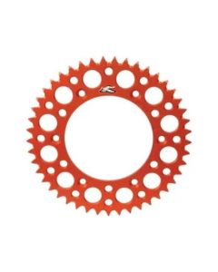 Renthal 11-23 KTM 65 SX Rear Grooved Sprocket- Orange 420-47P Teeth - 192U-420-47GPOR