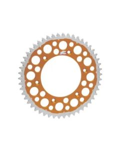 Renthal 2021 KTM 300 EXC CKD BR Rear Twinring - Orange 520-52P Teeth - 2240-520-52GPOR