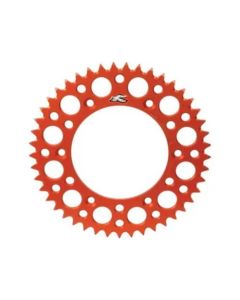 Renthal 23+ KTM 350 EXC-F/ 450SMR RearGrooved Sprocket - Orange 520-46P Teeth - 224U-520-46GPOR