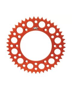 Renthal 14-16 KTM 200 XC/XC-W/ Rear Grooved Sprocket - Orange 520-49P Teeth - 224U-520-49GPOR