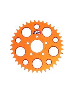 Renthal 10-13 KTM 50 SX Rear Sprocket - Orange 415-40P Teeth - 480--415-40P-OR