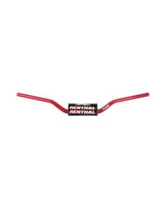 Renthal Fatbar Handlebars Red RC Honda CR/CRF 2004-2018 | Kawasaki KX/KXF 2006-2018- RENT-604-01-RD