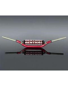 Renthal Twinwall Handlebars Red RC/Honda CR/CRF 2004-2018 | Kawasaki KX/KXF 2006+- RENT-997-01-RD-02-185