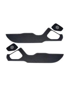Revel GT Design Kick Panel Cover (Silver Stitch) 2022 Toyota GR86/Subaru BRZ - 4 Pieces - 1TR5GDCS01S