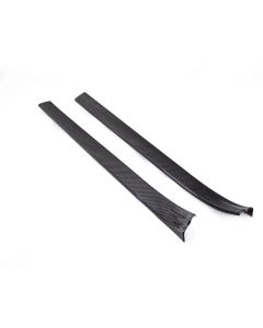 Revel GT Dry Carbon 2022 Toyota GR86 / Subaru BRZ Scuff Plate Cover - 2 Pieces - 1TR4GT0CS03