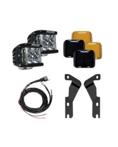 Rigid Industries 16-20 Toyota Tacoma A-Pillar Light Kit w/D-SS Flood - 46707