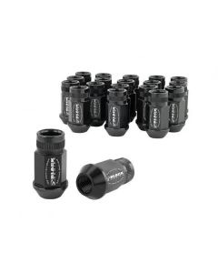 Skunk2 12x1.25 Forged Lug Nut - Black (Set of 20) - 520-99-0835