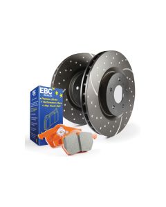 EBC S8 Brake Pad and Rotor Kit - S8KF1049