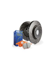 EBC S8 Brake Pad and Rotor Kit - S8KF1119