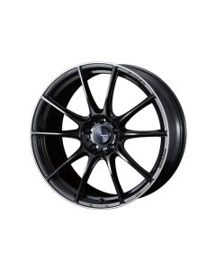 Weds WedsSport SA-25R Wheel 19x9.5 5x114.3 48mm Metal Black- WEDS-73824