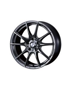 Weds WedsSport SA-25R Wheel 19x9.5 5x114.3 38mm Platinum Silver Black- WEDS-73821