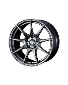 Weds WedsSport SA-99R Wide Spec Wheel 18x8.5 5x114.3 35mm Platinum Silver Black- WEDS-73916