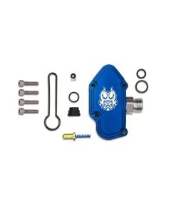 Sinister Diesel 03-07 Ford Powerstroke 6.0L Blue Spring Kit with Billet Spring Housing - SD-FUELBLK-6.0