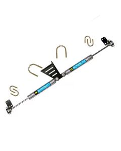 Superlift 07-18 Jeep Wrangler JK High Clearance Dual Steering Stabil. Kit- SR SS by Bilstein (Gas) - 92105