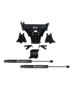 Superlift 05-22 Ford F-250/F-350 4WD Dual Steering Stabilizer Kit w/ Superlift Shocks (No Lift Req) - 92741