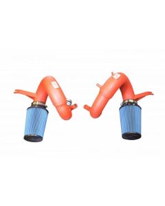 Injen Wrinkle Red SP Short Ram Cold Air Intake System Genesis G70 2019-2021- INJE-SP1351WR