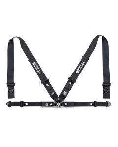 Sparco Belt 4Pt 3in/2in Competition Harness - Black - 04716M1NR