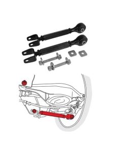 SPC Performance 03-08 Nissan 350Z/03-07 Infiniti G35 Rear Adjstbl Camber Arms w/Toe Cams&Lock Plates - 72052