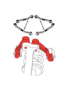 SPC Performance Audi B9 Front Upper Control Arm Set Left & Right Pair - 81383