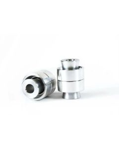 SPL Parts 03-08 Nissan 350Z / 2009+ Nissan 370Z Rear Knuckle Shock Mount Monoball Bushings - SPL RKS Z33