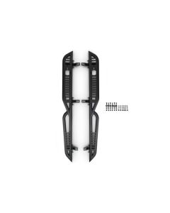 DV8 Offroad 07-18 Jeep Wrangler JK (4 Door Only) OE Plus Side Steps - SRJK-08