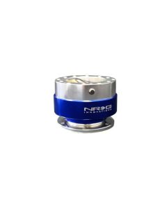 NRG Quick Release - Black Body/ Blue Chrome Ring - SRK-100BL