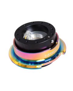 NRG Quick Release Gen 2.8 - Black Body / Neochrome Ring - SRK-280BK-MC