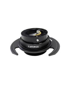 NRG Quick Release Kit Gen 3.0 - Black Body / Black Ring w/Handles - SRK-650BK
