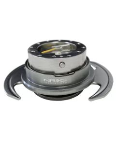 NRG Quick Release Kit Gen 3.0 - Gunmetal Body / Gunmetal Ring w/Handles - SRK-650GM