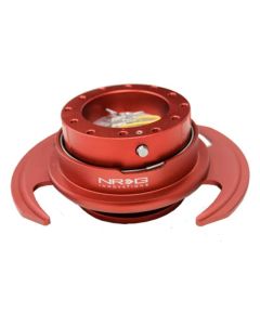 NRG Quick Release Kit Gen 3.0 - Red Metal Body / Red Ring w/Handles - SRK-650RD