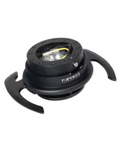NRG Quick Release Kit Gen 4.0 - Black Body / Black Ring w/ Handles - SRK-700BK