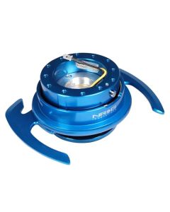 NRG Quick Release Kit Gen 4.0 - Blue Body / Blue Ring w/ Handles - SRK-700BL