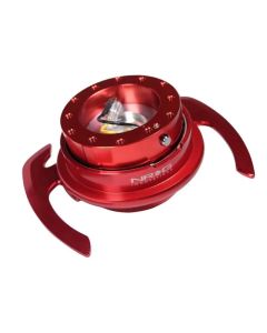 NRG Quick Release Kit Gen 4.0 - Red Body / Red Ring w/ Handles - SRK-700RD